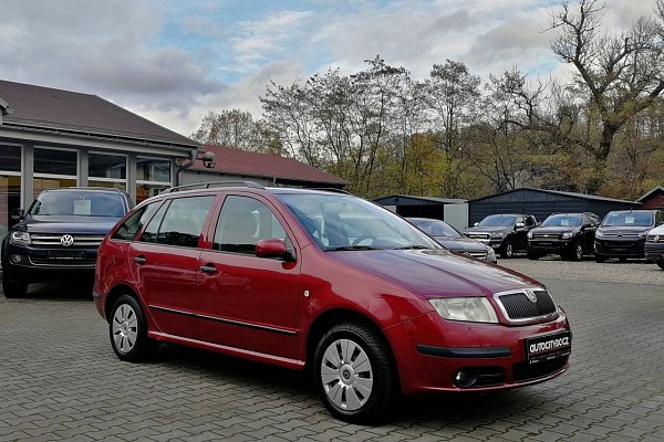 Škoda Fabia KOMBI 1.2HTP 47kW 1.majitel ČR